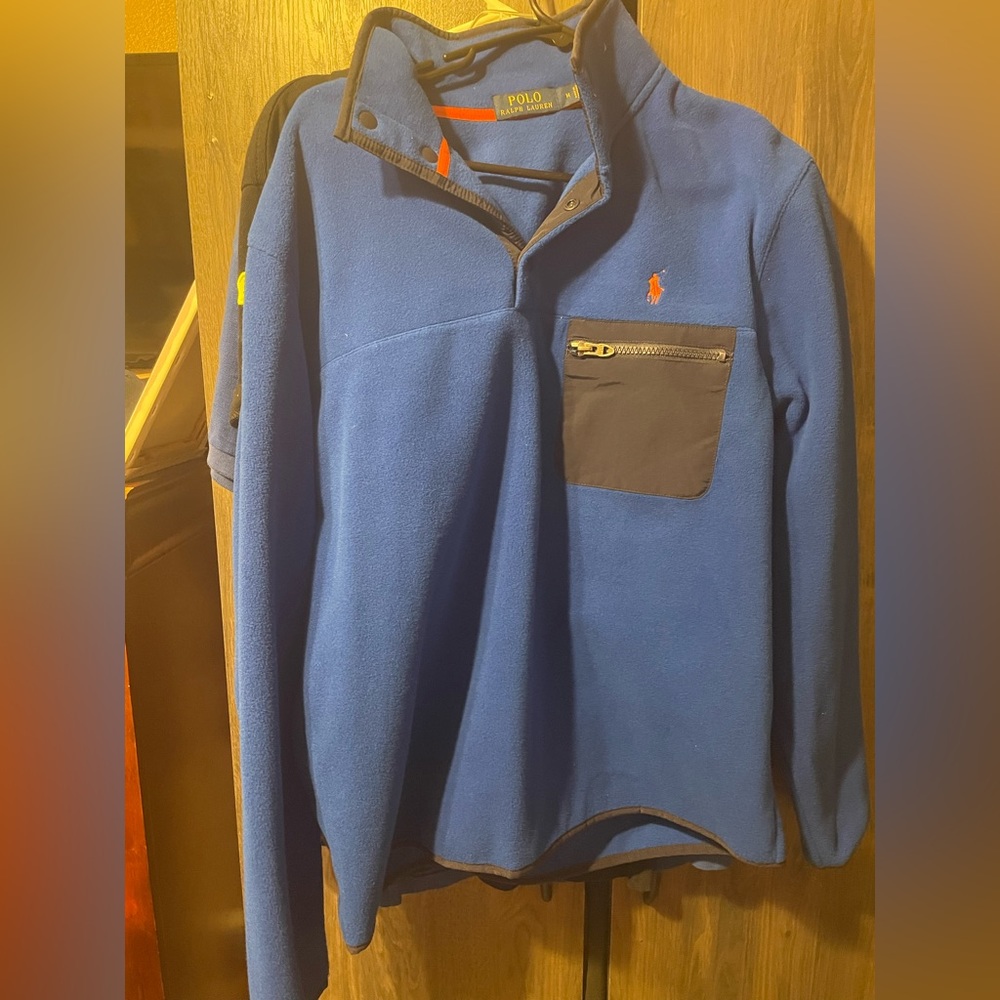 Polo Ralph Lauren snap neck fleece